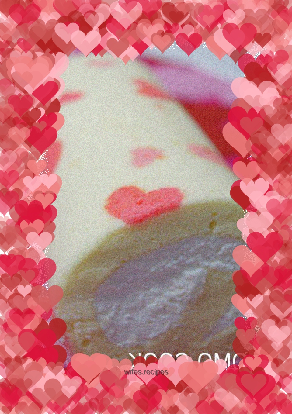 Valentine's Day gift---love cake roll