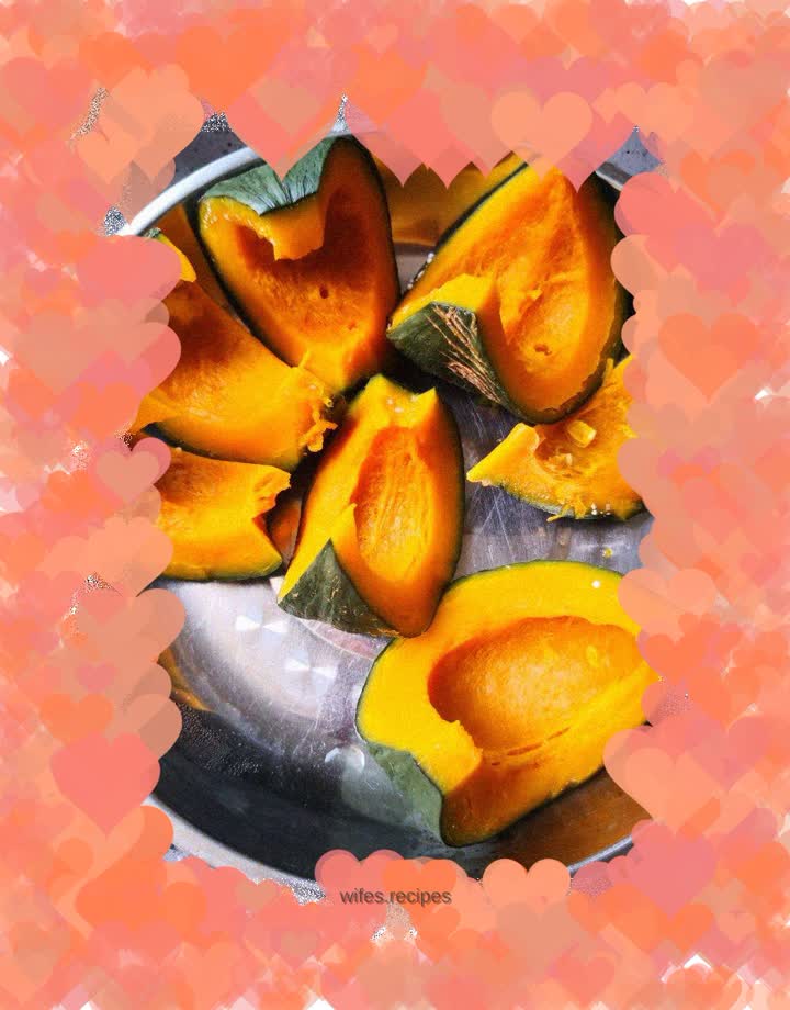 Steamed Beibei Pumpkin