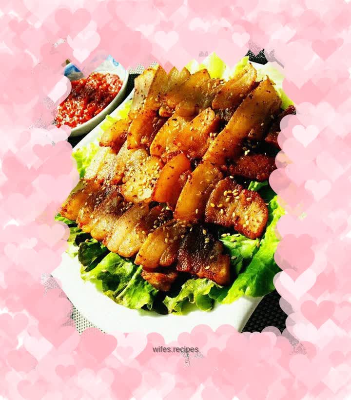 Korean pork belly