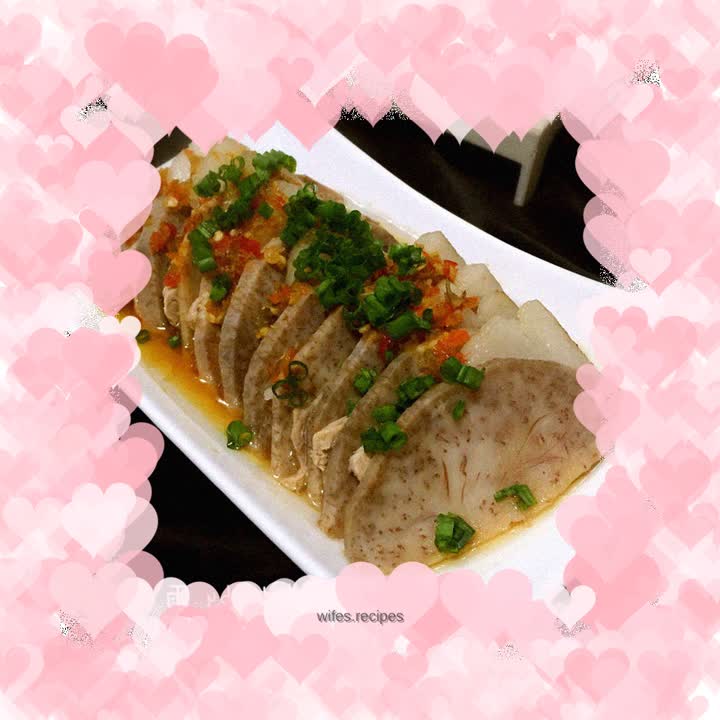 Steamed Pork Slices with Taro