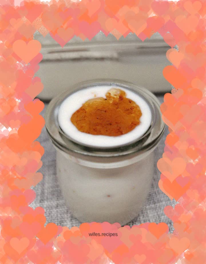 Osmanthus yogurt