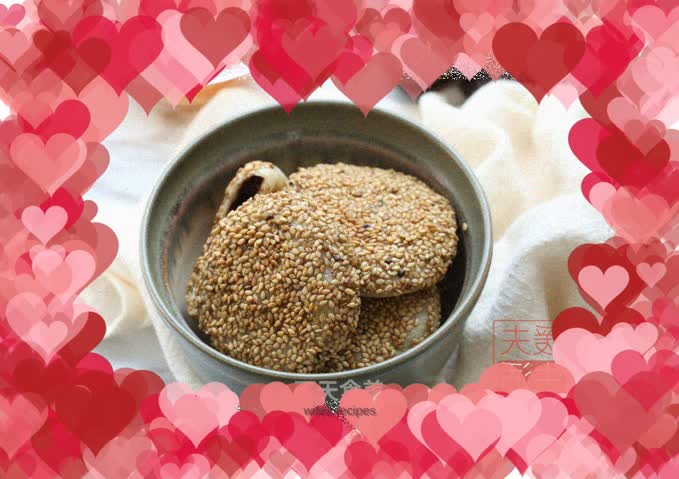 Bean Paste and Sesame Pancake