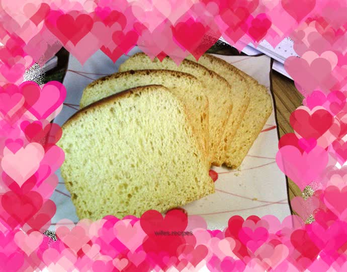 Custard toast (refrigerated fermentation)