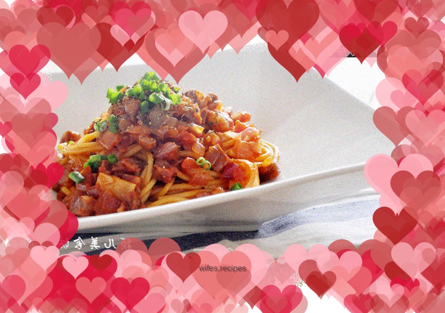 Chinese Sausage Pasta