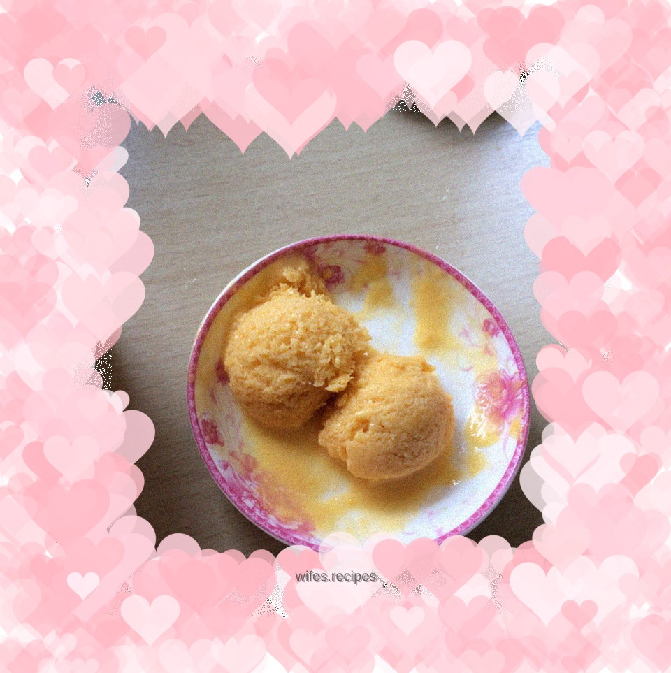 Mango ice cream