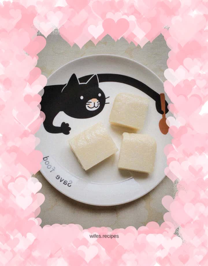 Homemade Japanese rice cake