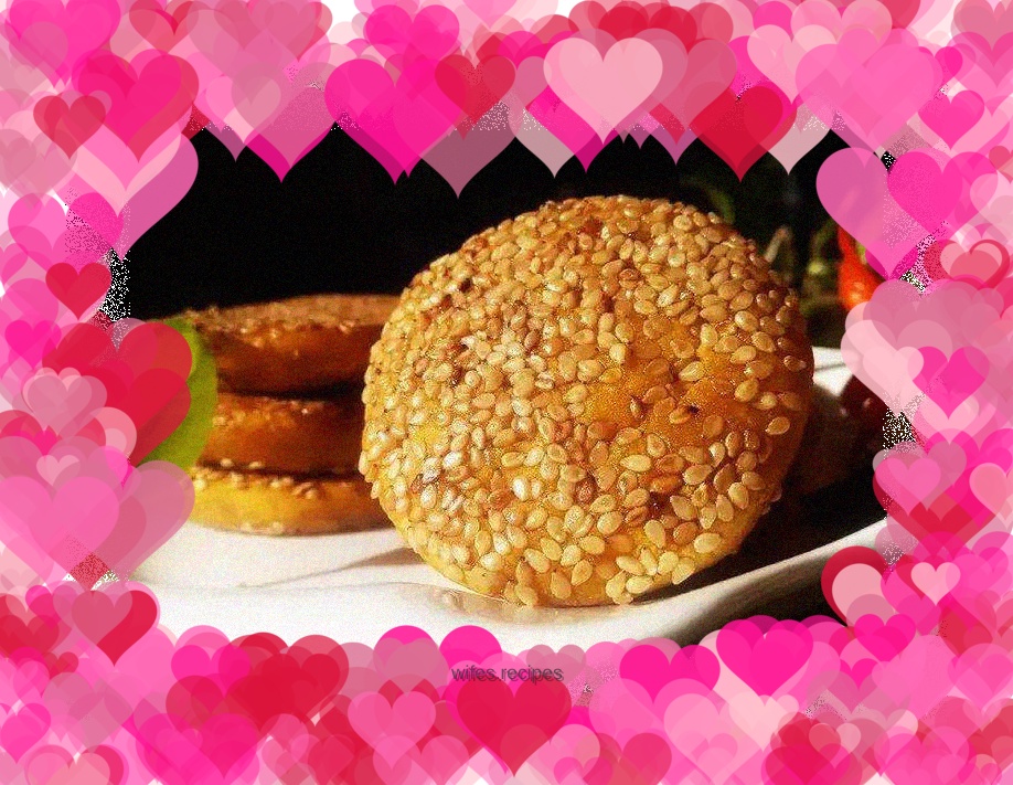 Children’s favorite – pumpkin glutinous rice and bean paste cake