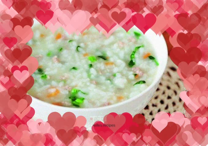 Complementary food for infants - yam and beef porridge