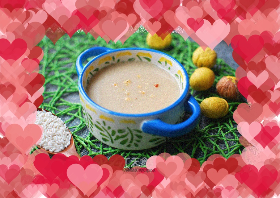 Chestnut rice cereal