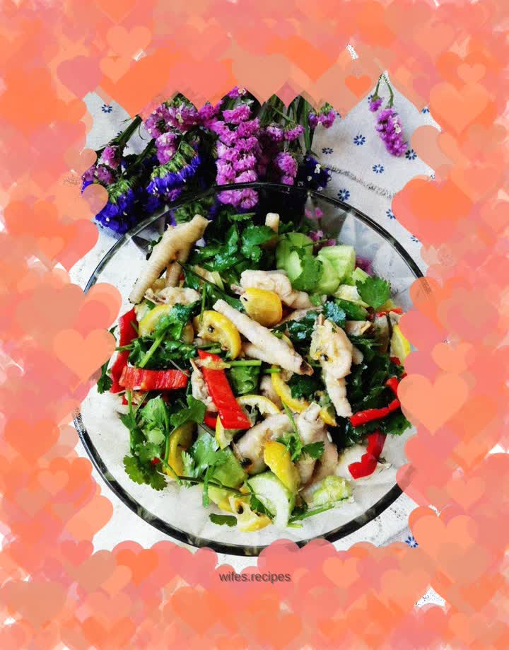 Cold Cucumber Chicken Feet