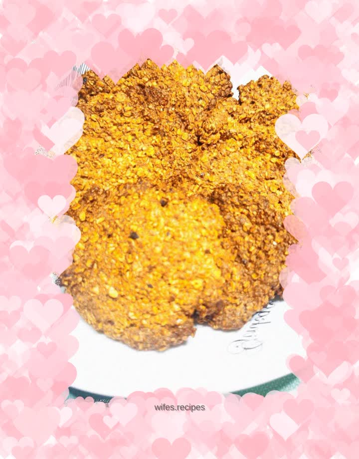 Low-fat, oil-free oatmeal cookies