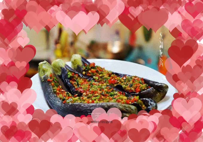 Delicious eggplant buns