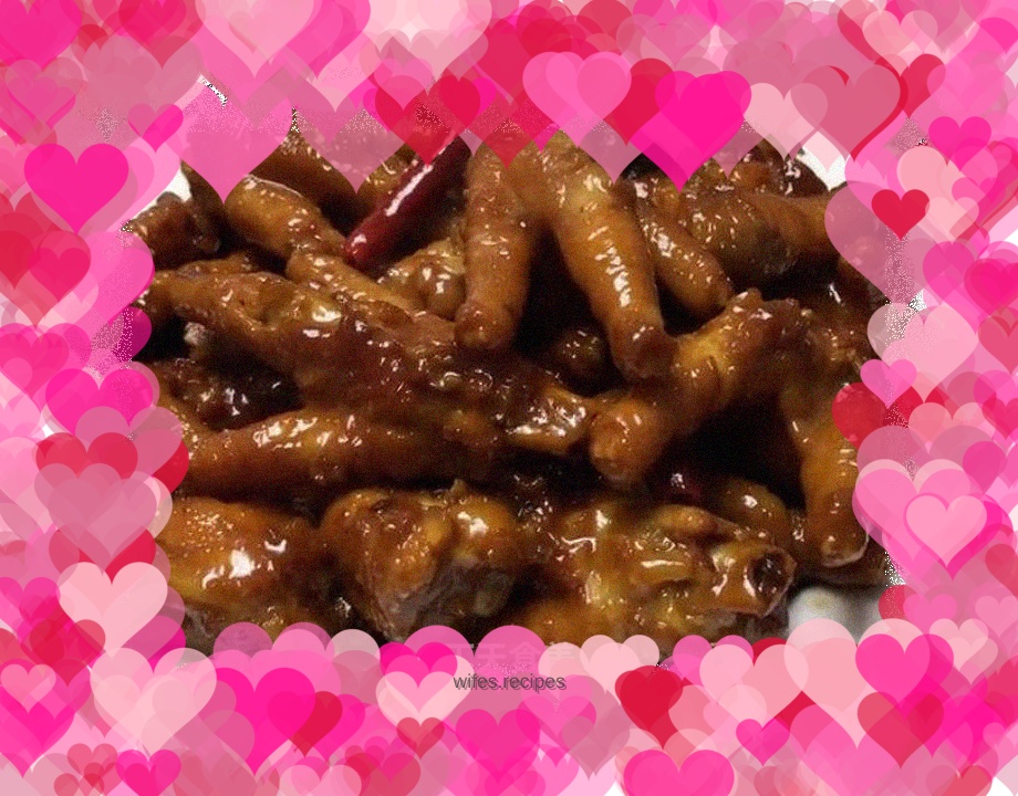 Braised chicken feet