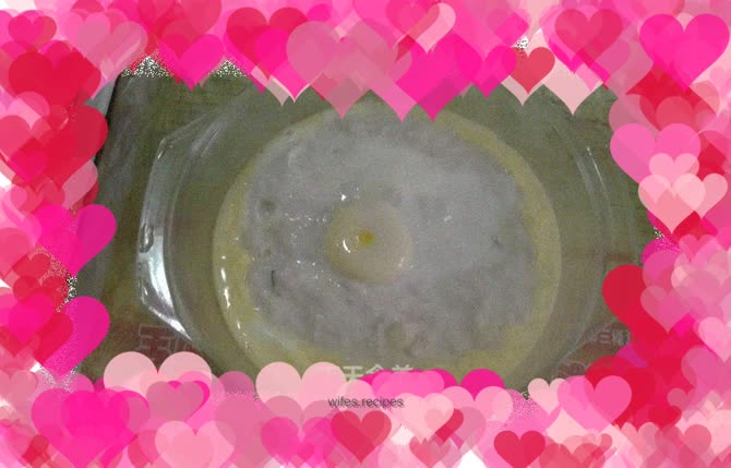 Steamed egg with tofu and minced meat