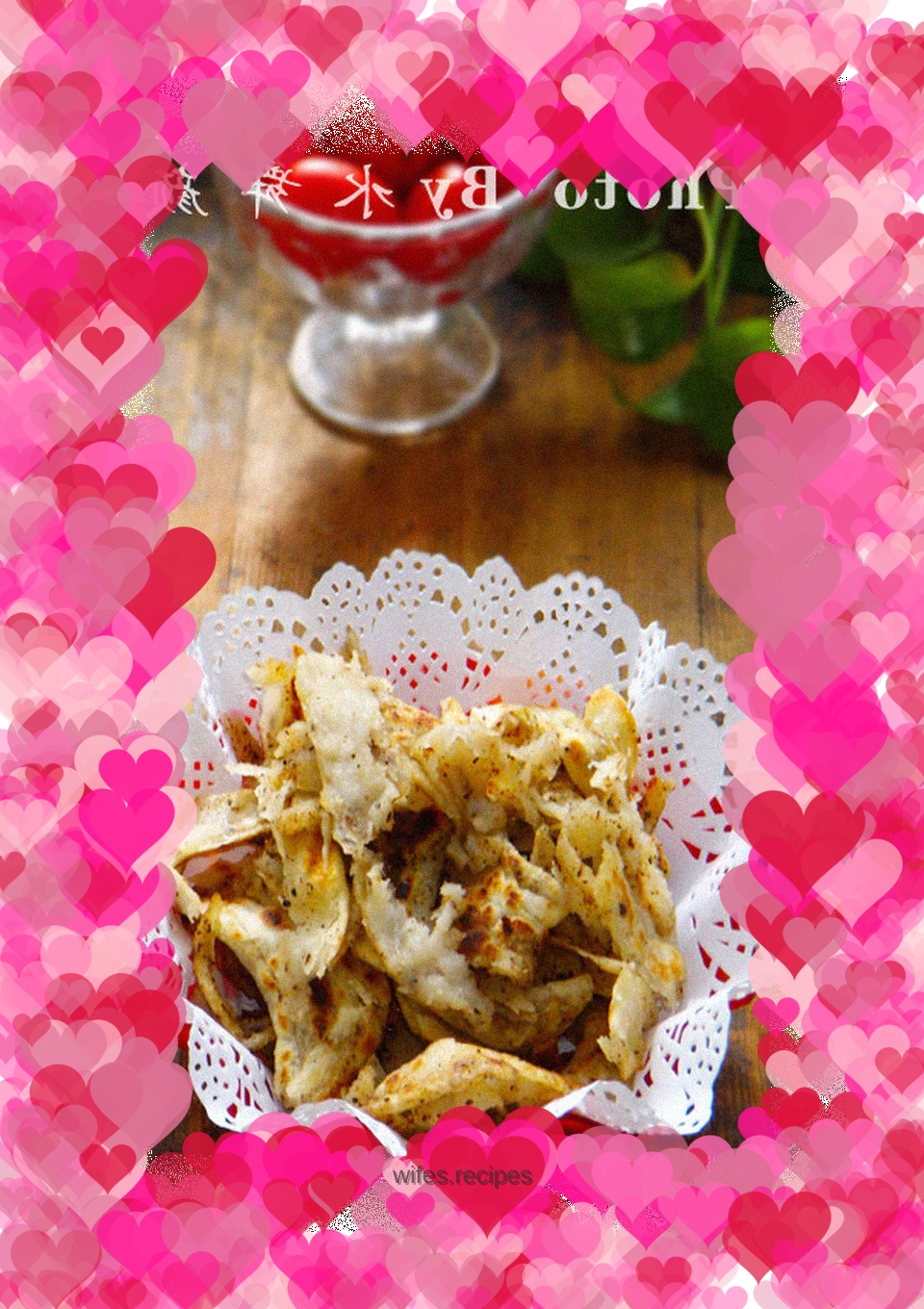 Hand-caught sesame cake