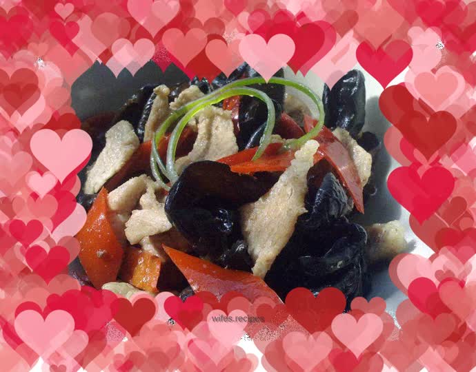 Stir-fried Pork Slices with Fungus