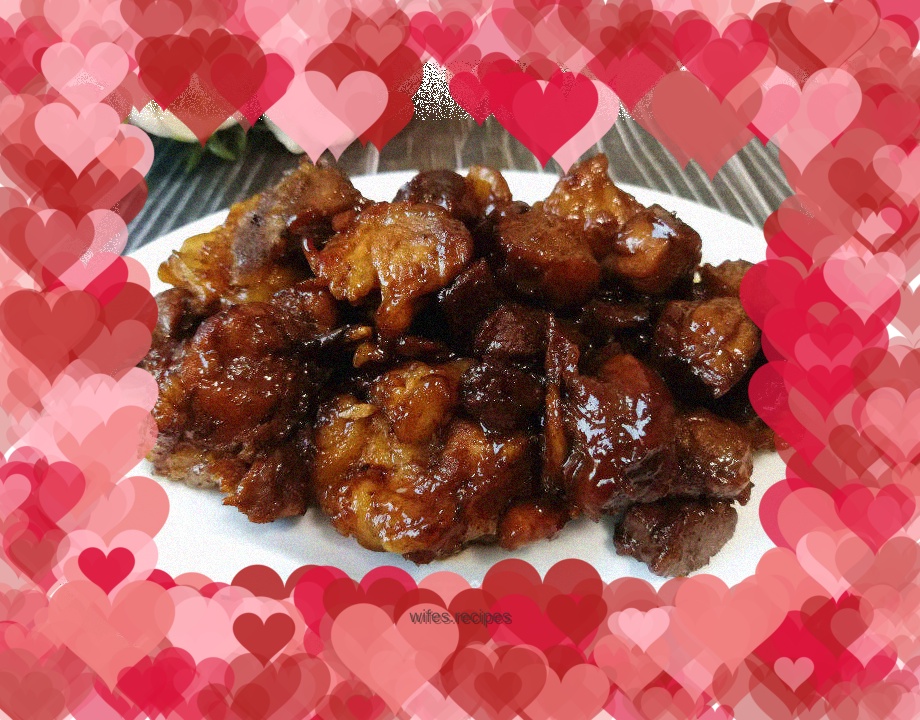 Home-style braised pork with less oil