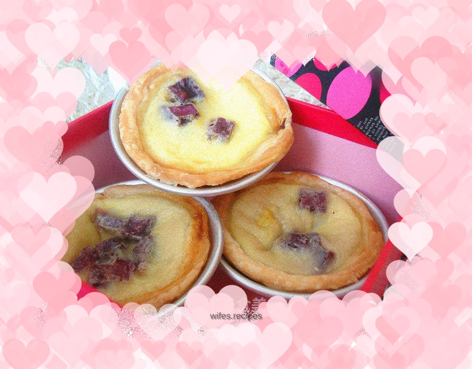 Purple Sweet Potato Egg Tart