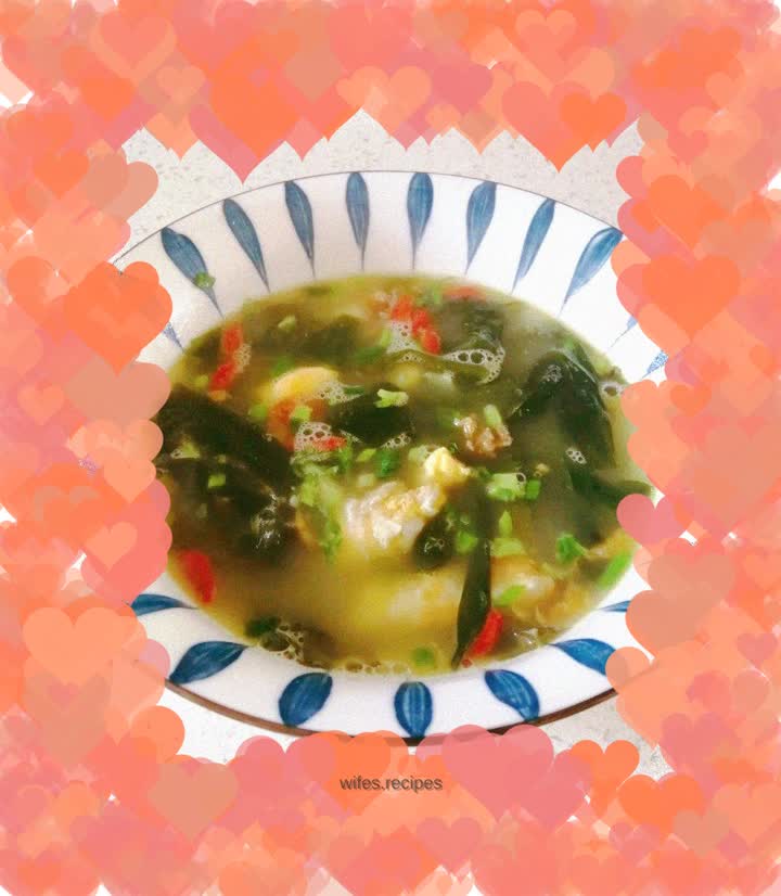 Wakame and Egg Soup
