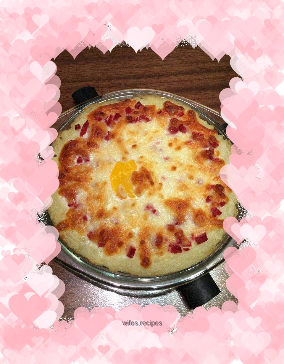 Baked mashed potatoes