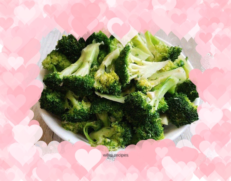 Stir-fried broccoli