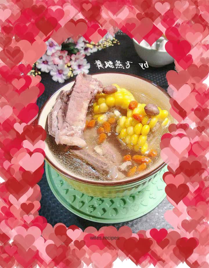 A nutritious soup for autumn--------[Peanut Corn Pork Ribs Soup]