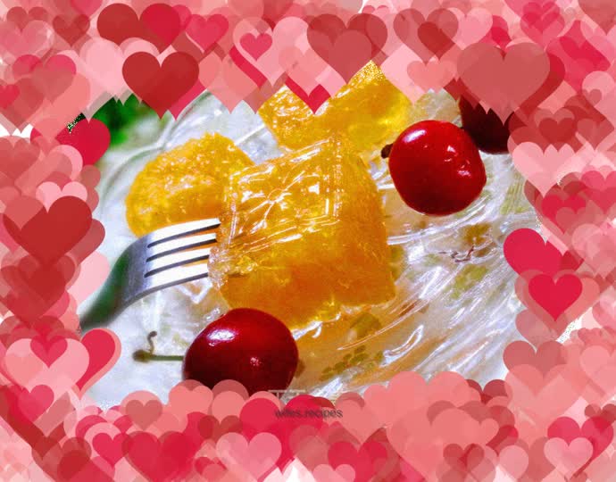 Orange jelly