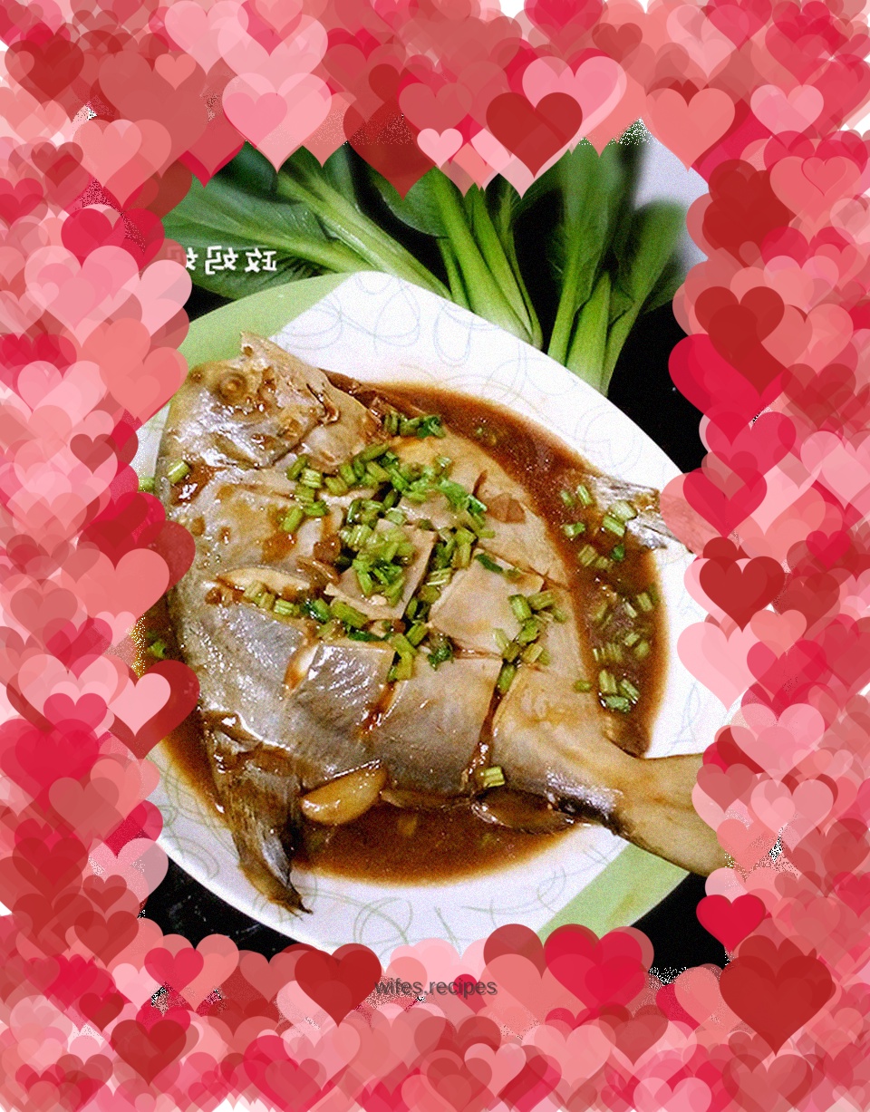 Braised Pomfret