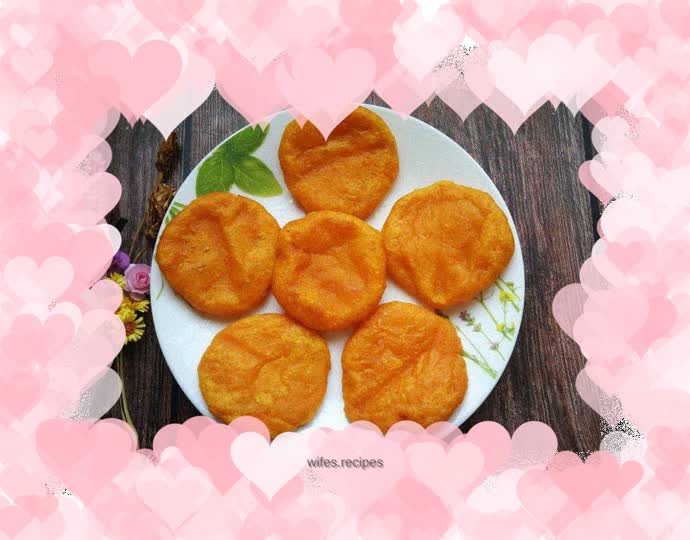 Fried sweet potato cake