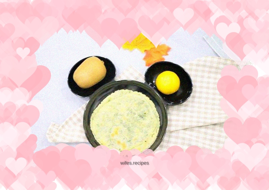 Dumpling skin scallion pancake