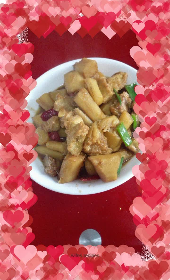 Sweet and Sour Pork with Yam