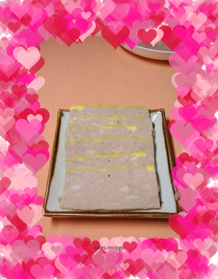 Hubei famous dish------[Huangpi Meat Cake]