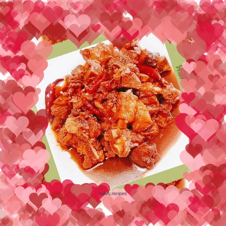 Pressure cooker braised pork ribs