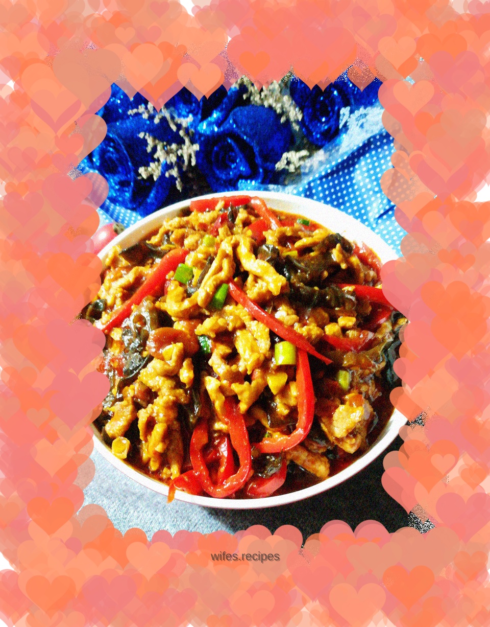 Fish-flavored shredded pork