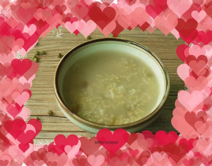 Mung bean porridge: enjoy the long summer with porridge to maintain health