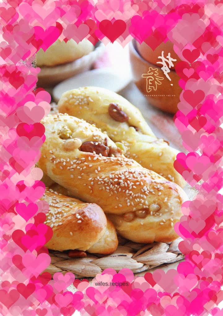 Sesame Honey Bean Bread