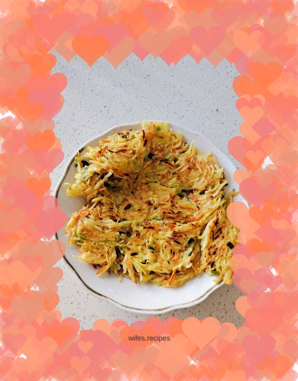 Pan-fried potato pancakes