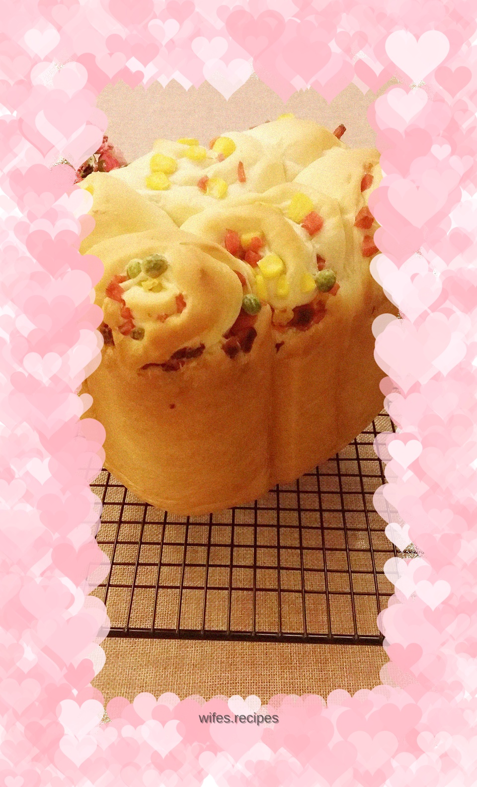 Corn, Ham and Cheese Bread