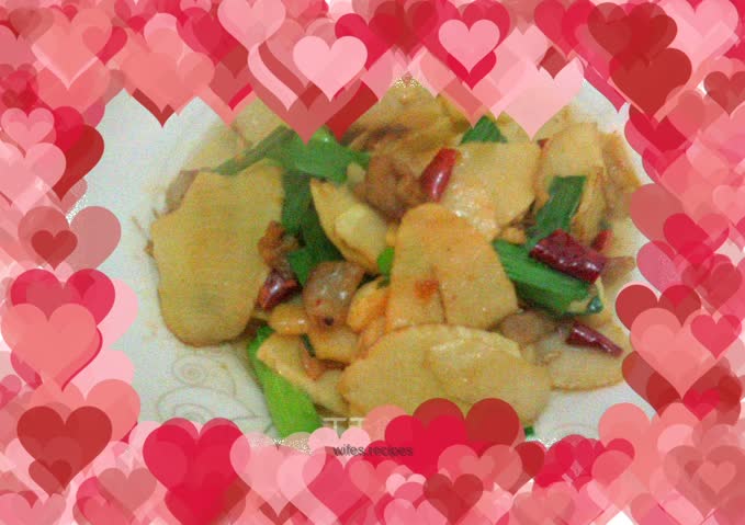 Braised winter bamboo shoots