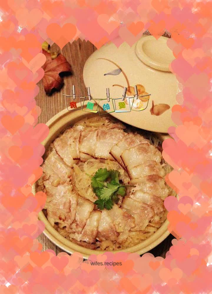 Sauerkraut with white meat