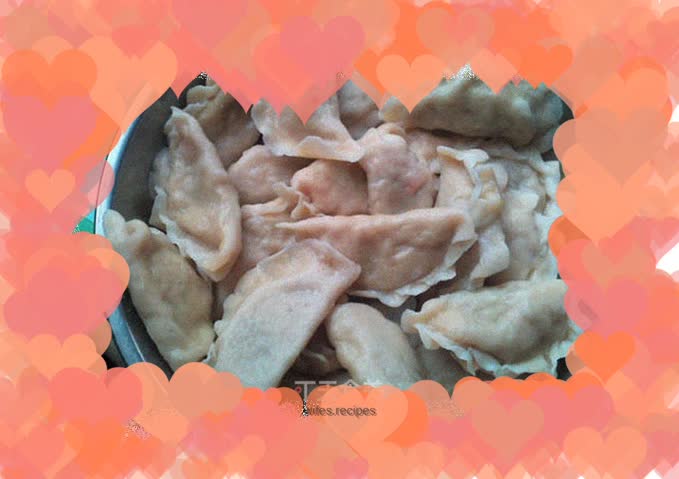 Pumpkin filling dumplings