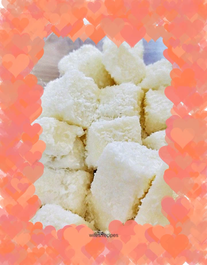 Coconut milk cake