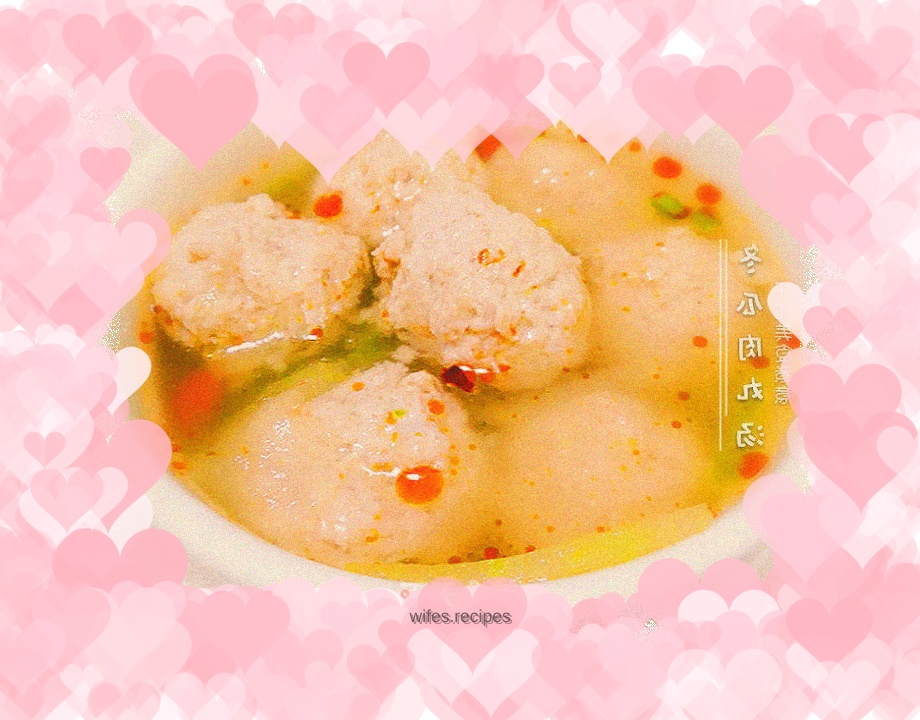 Winter Melon and Meatball Soup