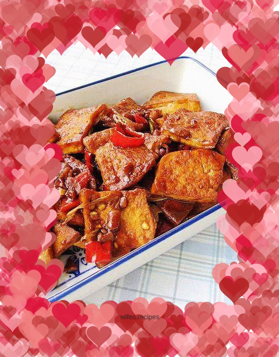 Fried dried beans with soybean paste