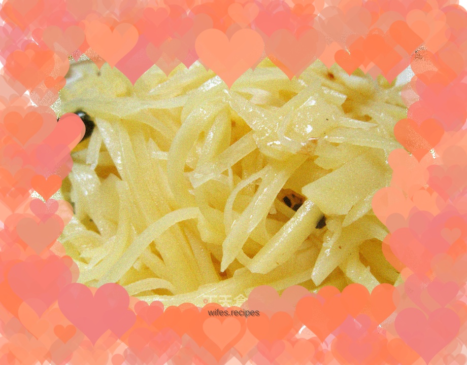 Hot and sour potato shreds