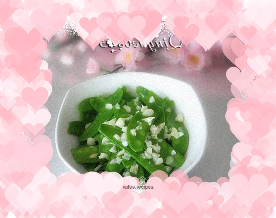 Garlic Snow Peas