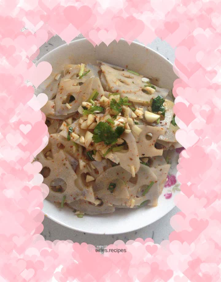 Cold lotus root