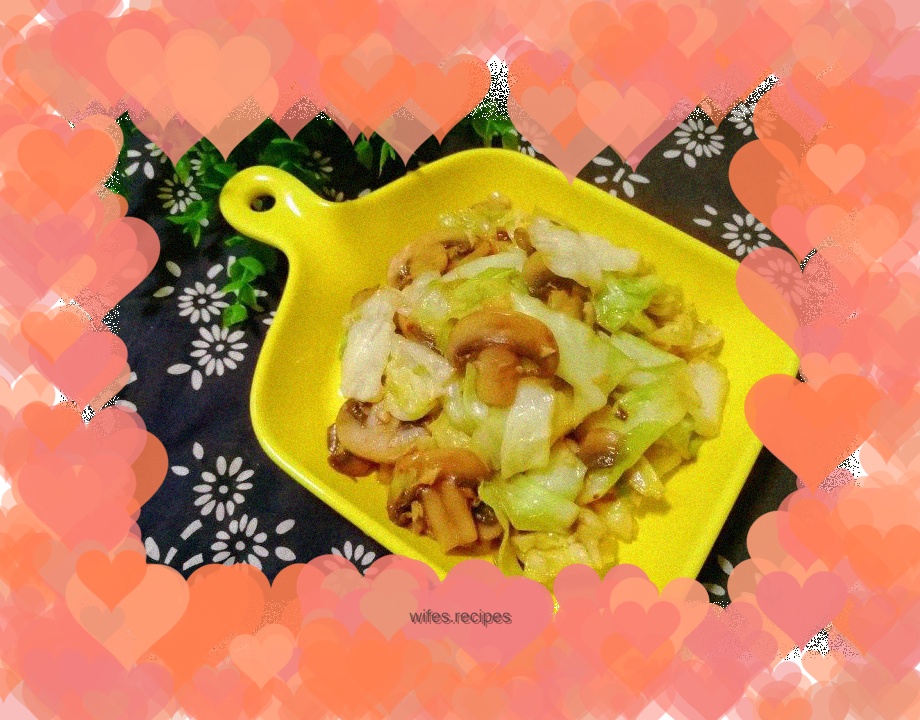 Mushroom Cabbage