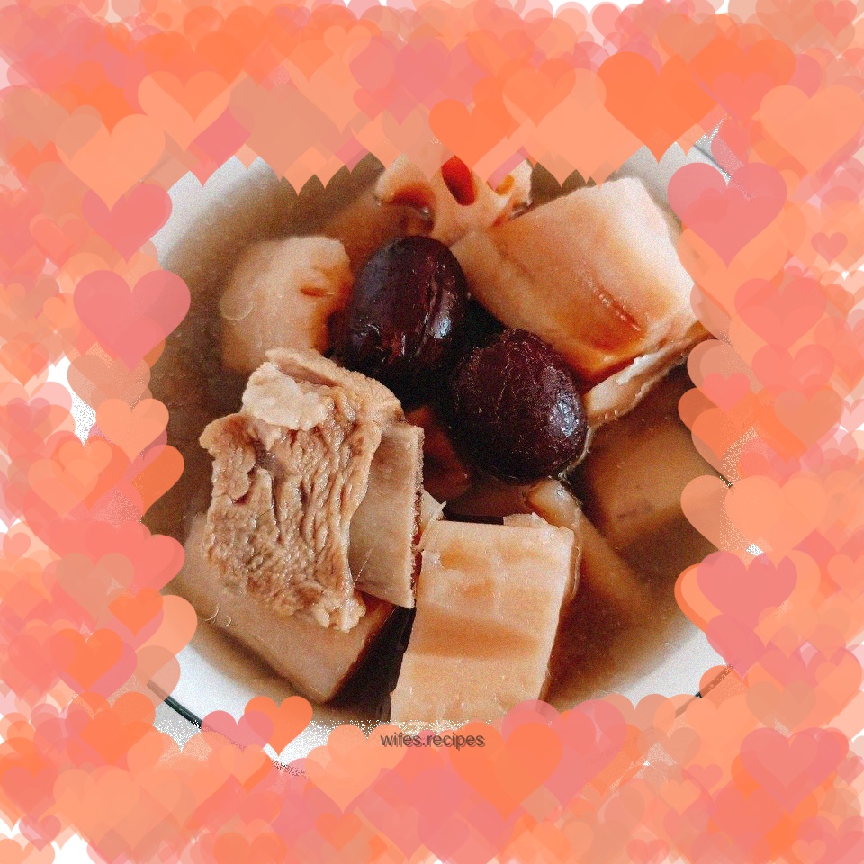 Lotus Root Pork Ribs Soup