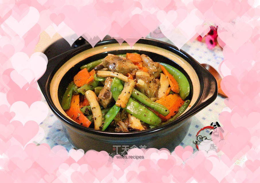 Black Pepper Pork Ribs Hotpot